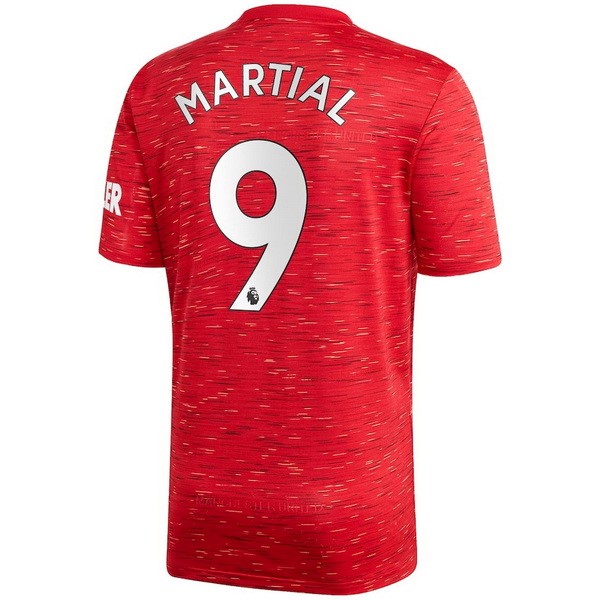 Maillot Football Manchester United NO.9 Martial Domicile 2020-21 Rouge